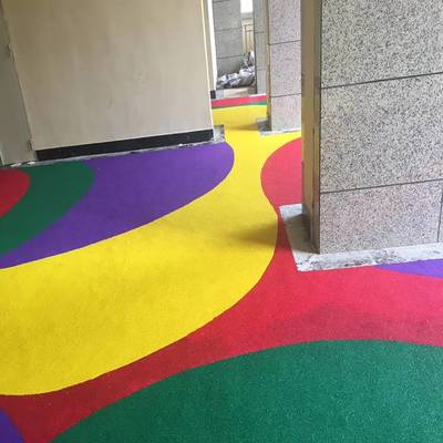 幼兒園塑膠操場價格 幼兒園場地epdm顆粒